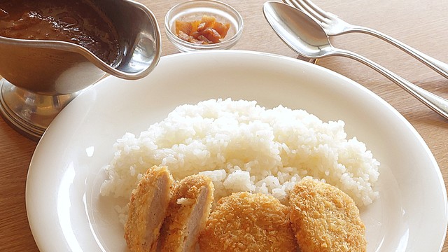 ヒレカツカレー