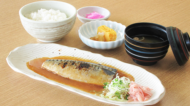 さばの味噌煮定食